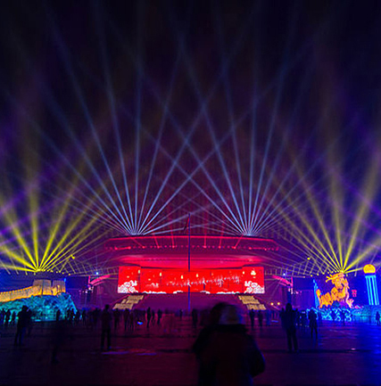 新疆会展中央 LED共形屏Eco